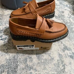 Dr. Martens Tan Tassel Loafers